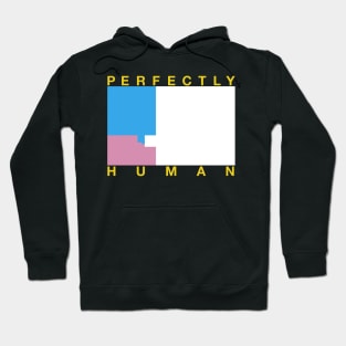 Perfectly Human - Transgender Flag Hoodie